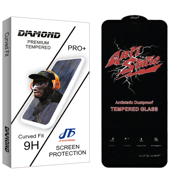 محافظ صفحه نمایش جی اف مدل Diamond Anti Static مناسب برای گوشی موبایل شیائومی Poco F5