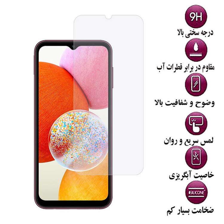 محافظ صفحه نمایش گلس استار مدل SIMPLS مناسب برای گوشی موبایل سامسونگ Galaxy A14 4G / 5G