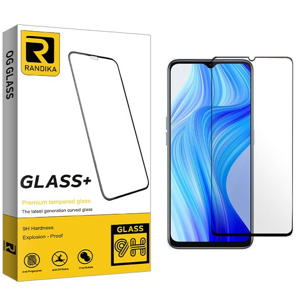 محافظ صفحه نمایش شیشه ای راندیکا مدل RK مناسب برای گوشی موبایل ریلمی V20