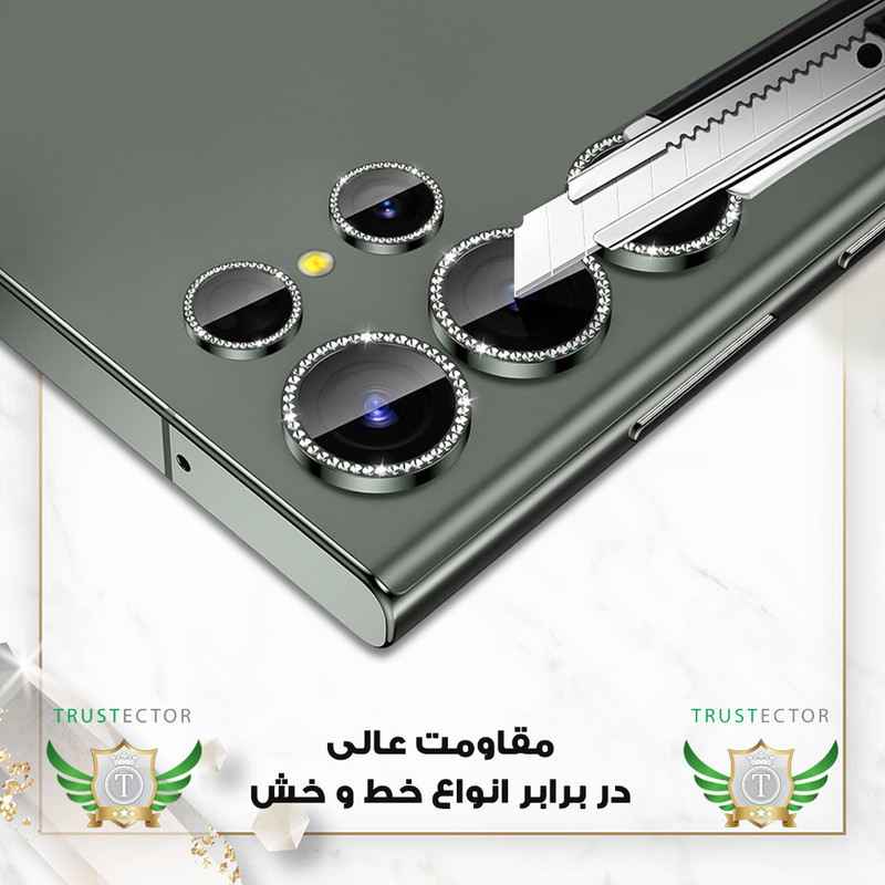 محافظ لنز دوربین شیشهای تراستکتور مدل NRIT20 مناسب برای گوشی موبایل سامسونگ Galaxy A06 4G / A06 5G
