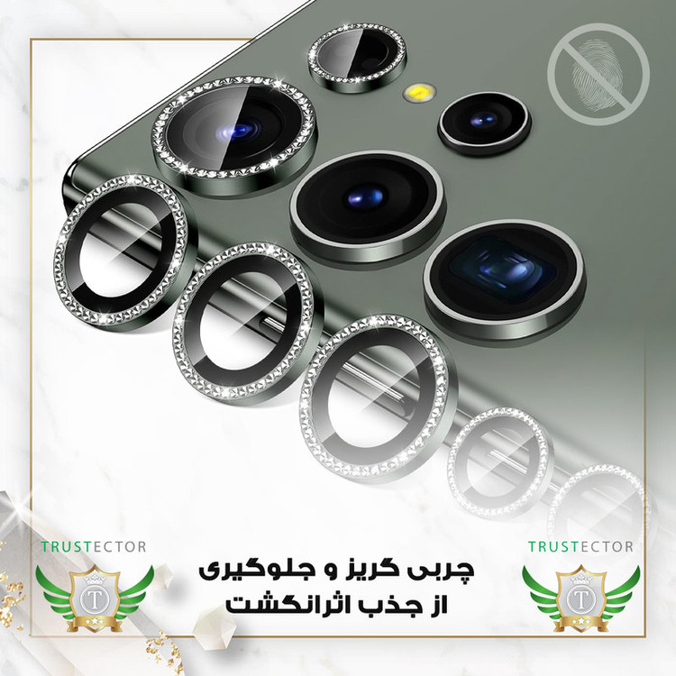 محافظ لنز دوربین تراستکتور مدل NRIT20 مناسب برای گوشی موبایل اپل iPhone 15