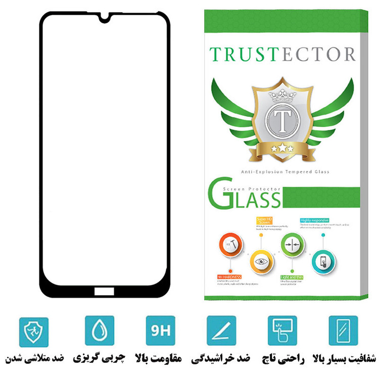 محافظ صفحه نمایش تراستکتور مدل CRS مناسب برای گوشی موبایل هوآوی Y6s