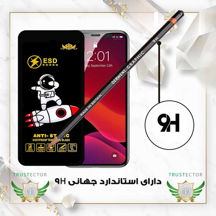 محافظ صفحه نمایش تراستکتور مدل TPC20 مناسب برای گوشی موبایل شیائومی Poco X3 / Poco X3 NFC / Poco X3 Pro / Redmi Note 9s / Note 9 Pro / Note 9 Pro Max / Redmi K30 / K30s / K30 Pro / K30 Ultra