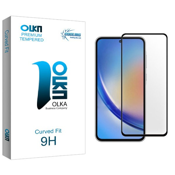 محافظ صفحه نمایش شیشه ای کولینگ مدل Olka مناسب برای گوشی موبایل سامسونگ Galaxy A35/A55