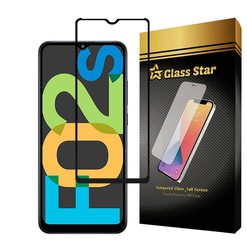 محافظ صفحه نمایش گلس استار مدل  FULPLUSS مناسب برای گوشی موبایل سامسونگ Galaxy F02s