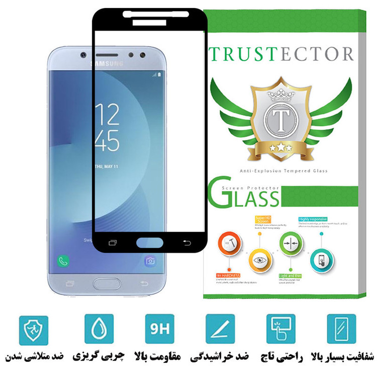 محافظ صفحه نمایش سرامیکی تراستکتور مدل CERAMT مناسب برای گوشی موبایل سامسونگ Galaxy J5 2017 / J5 Pro 2017