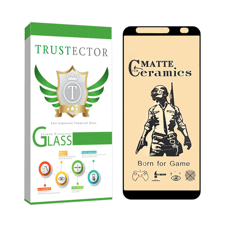 محافظ صفحه نمایش تراستکتور مدل CERAMICT مناسب برای گوشی موبایل سامسونگ Galaxy A8 Plus / A6 Plus / J8 / J4 Plus / J4 Core /  J8