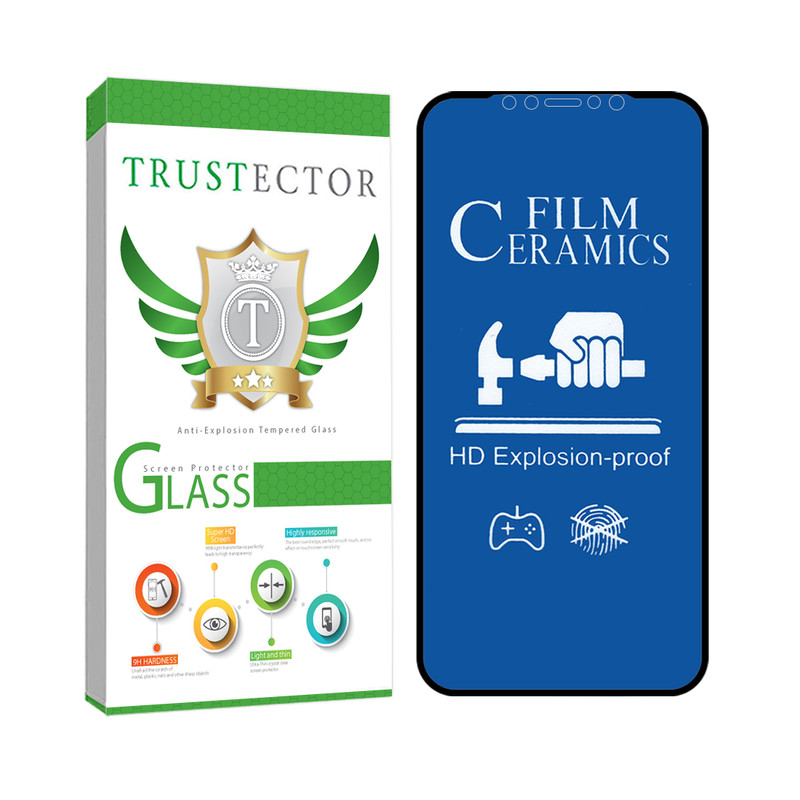 محافظ صفحه نمایش تراستکتور مدل CERAMICT مناسب برای گوشی موبایل اپل iPhone 11 Pro / XS / X