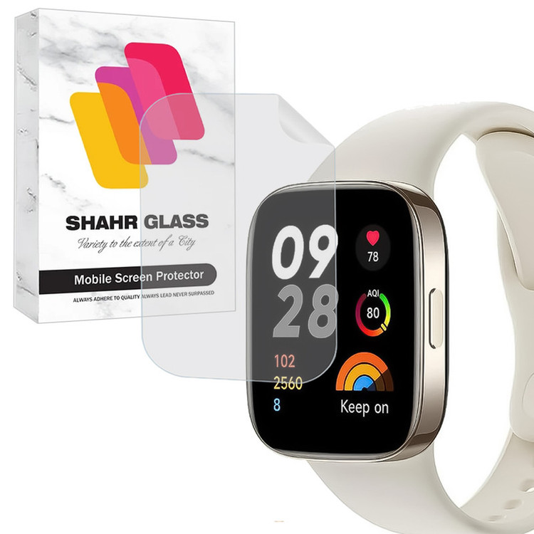 محافظ صفحه نمایش شهر گلس مدل WNOS20 مناسب برای ساعت هوشمند شیائومی Redmi Watch 3 44mm