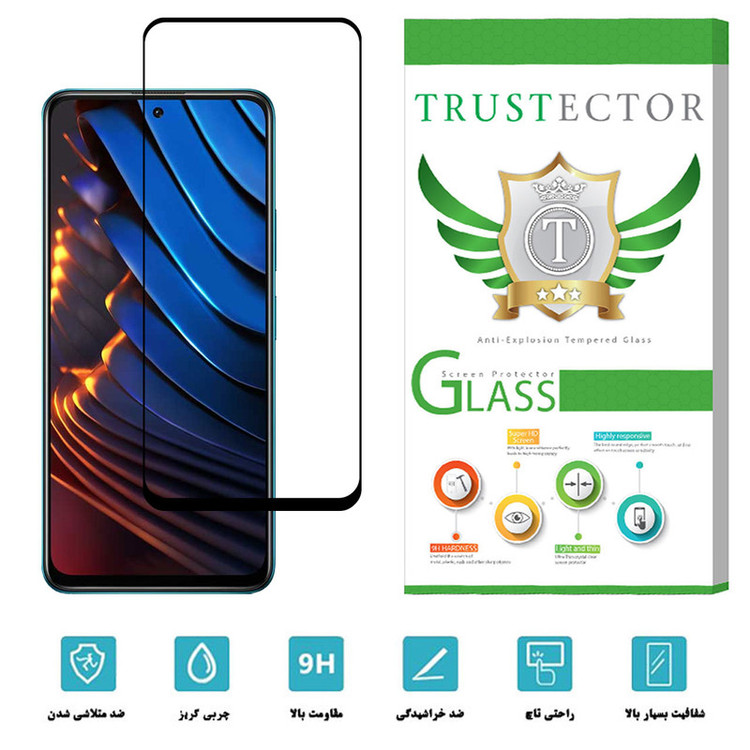 محافظ صفحه نمایش سرامیکی تراستکتور مدل CRM مناسب برای گوشی موبایل شیائومی Poco X3 GT