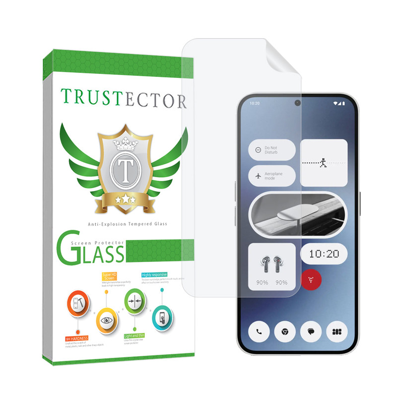 محافظ صفحه نمایش هیدروژل تراستکتور مدل NANOJELT مناسب برای گوشی موبایل ناتینگ فون Nothing Phone 2a