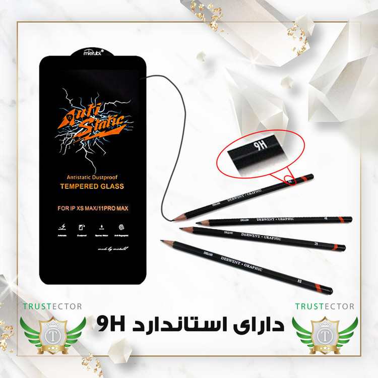 محافظ صفحه نمایش آنتی استاتیک تراستکتور مدل ANTIDUSTTNW مناسب برای گوشی موبایل شیائومی Redmi Note 8 Pro/Poco M3/Redmi 9T/Redmi 9 Power