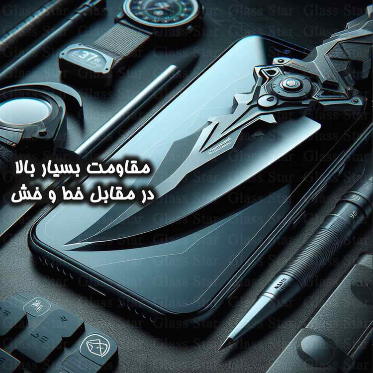محافظ صفحه نمایش آنتی استاتیک گلس استار مدل ANTIDUSTSNW مناسب برای گوشی موبایل نوکیا C30 / C31