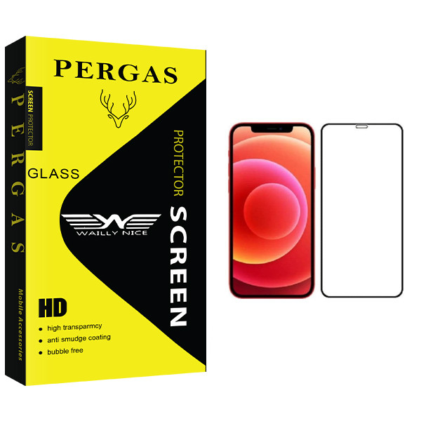 محافظ صفحه نمایش وایلی نایس مدل Pergas Glass مناسب برای گوشی موبایل اپل iphone 12 mini