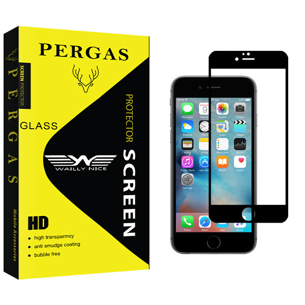 محافظ صفحه نمایش وایلی نایس مدل Pergas Glass مناسب برای گوشی موبایل اپل iPhone 6 Plus
