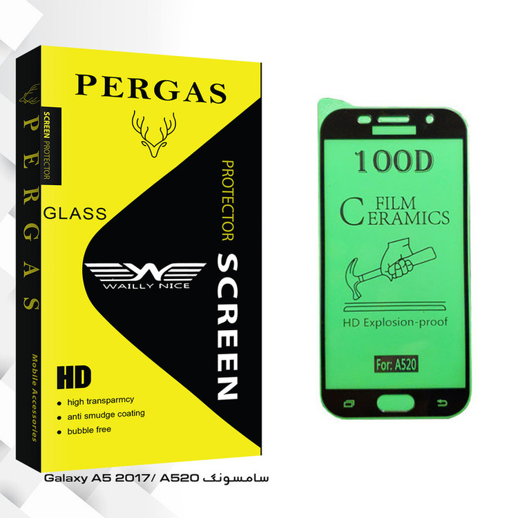 محافظ صفحه نمایش سرامیکی وایلی نایس مدل Pergas Glass مناسب برای گوشی موبایل سامسونگ Galaxy A5 2017/ A520