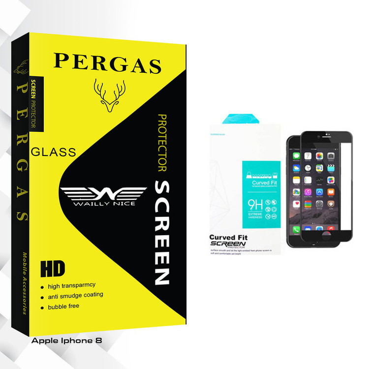 محافظ صفحه نمایش مات وایلی نایس مدل Pergas Glass مناسب برای گوشی موبایل اپل Iphone 8