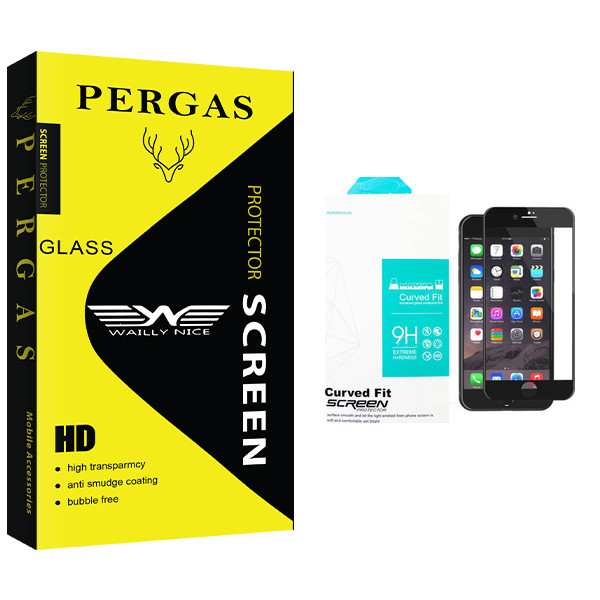 محافظ صفحه نمایش مات وایلی نایس مدل Pergas Glass مناسب برای گوشی موبایل اپل Iphone 8