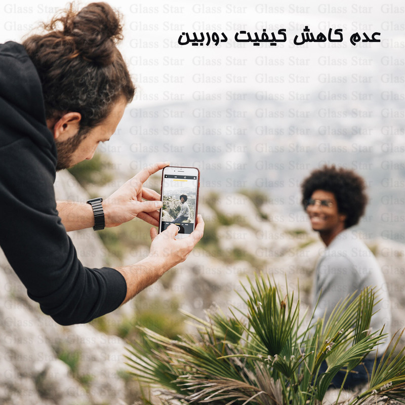 محافظ لنز دوربین گلس استار مدل LENSFS مناسب برای گوشی موبایل شیائومی Poco X3 / X3 NFC / X3 Pro