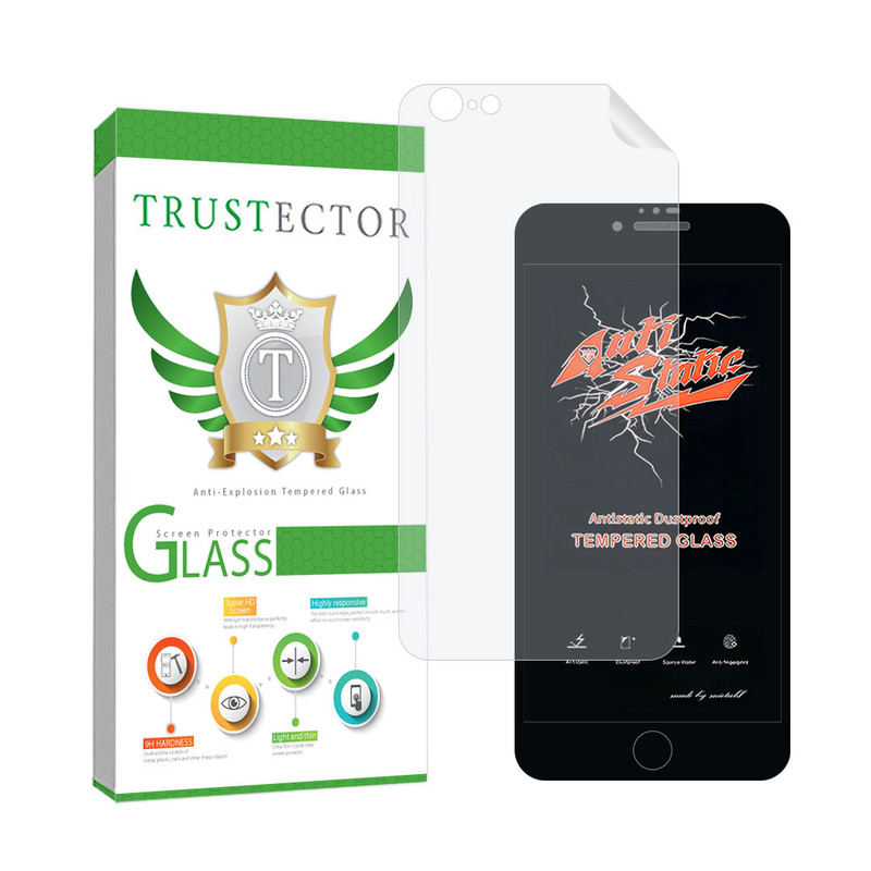 محافظ صفحه نمایش تراستکتور مدل ANTNABKTR مناسب برای گوشی موبایل اپل iPhone 6s / iPhone 6 به همراه محافظ پشت گوشی