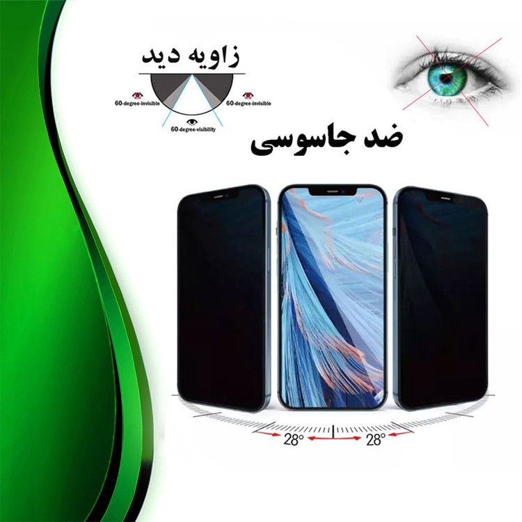 محافظ صفحه نمایش حریم شخصی تراستکتور مدل PFTA مناسب برای گوشی موبایل سامسونگ Galaxy A22 5G