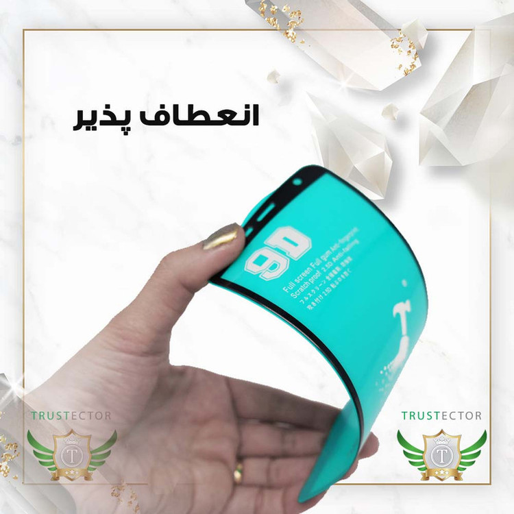 محافظ صفحه نمایش سرامیکی شفاف تراستکتور مدل CERAMICNANOTR مناسب برای گوشی موبایل شیائومی Redmi Note 8 Pro به همراه محافظ پشت گوشی هیدروژل