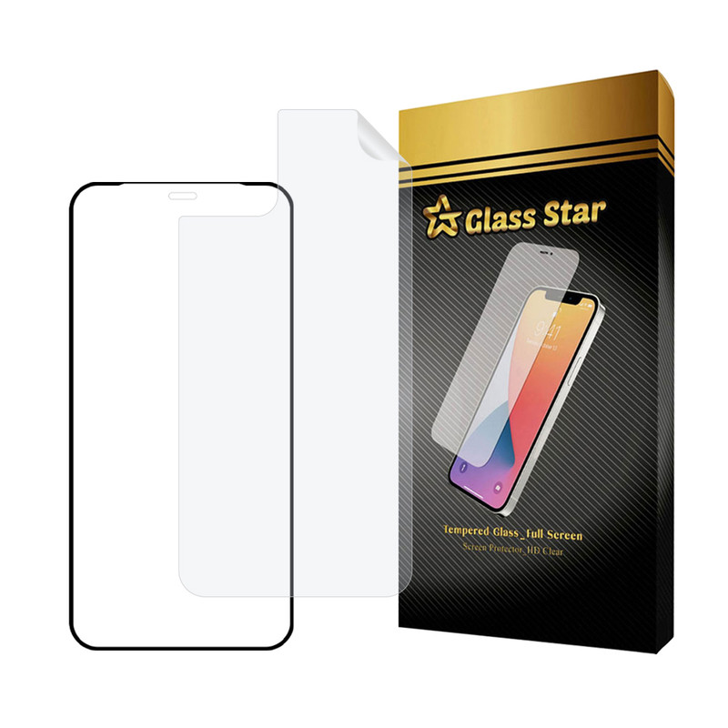 محافظ صفحه نمایش سرامیکی شفاف گلس استار مدل CERAMICNANOST مناسب برای گوشی موبایل اپل iPhone 11 Pro به همراه محافظ پشت گوشی هیدروژل