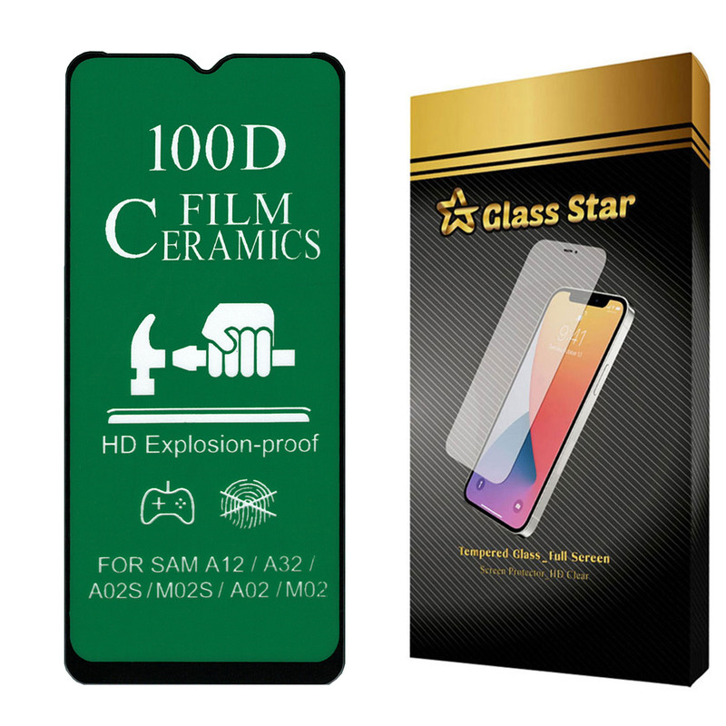 محافظ صفحه نمایش سرامیکی گلس استار مدل CRM100D مناسب برای گوشی موبایل سامسونگ Galaxy A12 Nacho