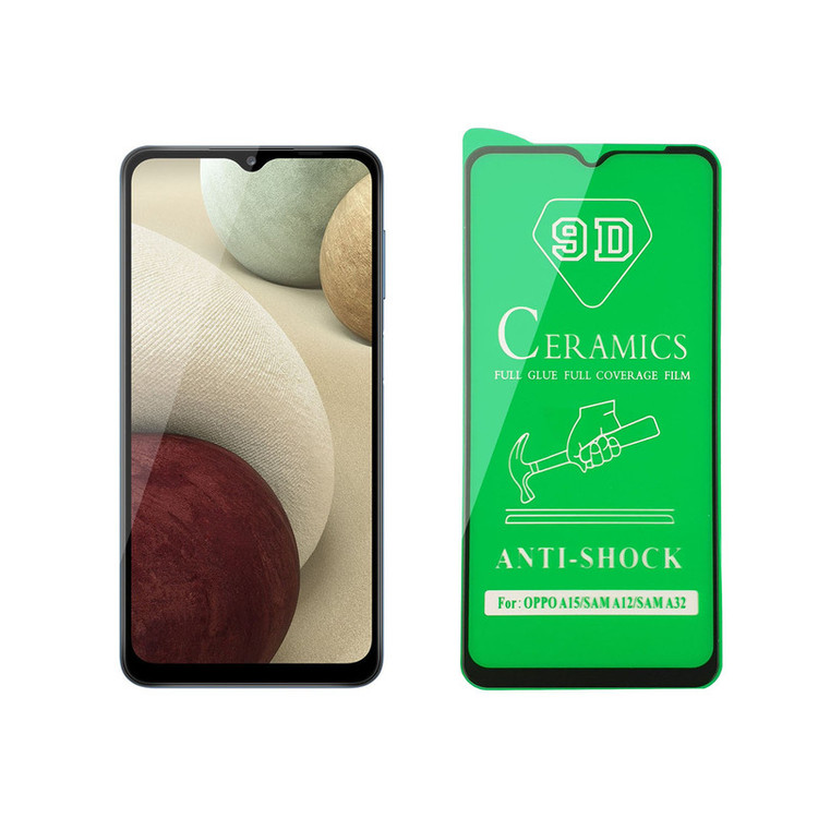محافظ صفحه نمایش سرامیکی گریفین مدل FLCRG GN mo مناسب برای گوشی موبایل سامسونگ Galaxy A12