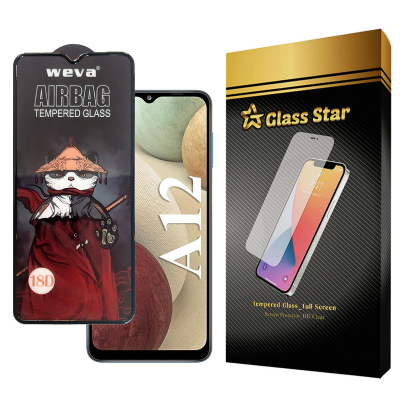 محافظ صفحه نمایش گلس استار مدل AIRGA مناسب برای گوشی موبایل سامسونگ Galaxy A12