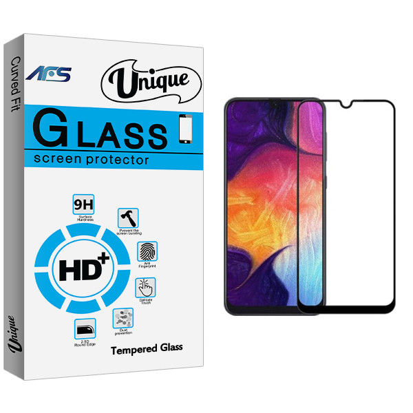 محافظ صفحه نمایش سرامیکی ای اف اس مدل Unique Glass مناسب برای گوشی موبایل سامسونگ Galaxy A12