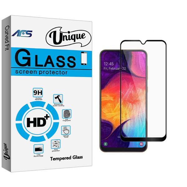 محافظ صفحه نمایش سرامیکی ای اف اس مدل Unique Glass مناسب برای گوشی موبایل سامسونگ Galaxy A12