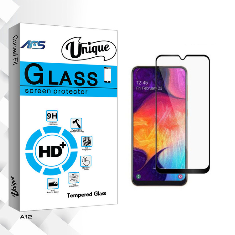 محافظ صفحه نمایش سرامیکی ای اف اس مدل Unique Glass مناسب برای گوشی موبایل سامسونگ Galaxy A12