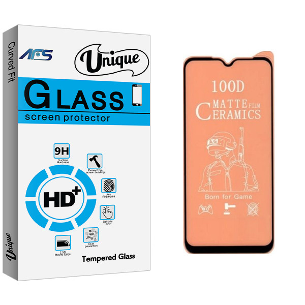 محافظ صفحه نمایش مات ای اف اس مدل Unique Glass مناسب برای گوشی موبایل سامسونگ galaxy A12