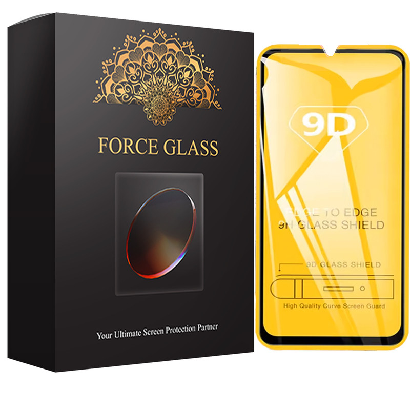 محافظ صفحه نمایش فورس گلس مدل 9DFulGlass مناسب برای گوشی موبایل سامسونگ Galaxy A12