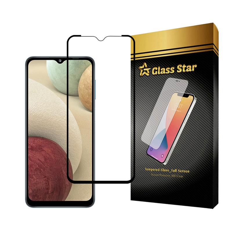 محافظ صفحه نمایش گلس استار مدل FULPLUSS مناسب برای گوشی موبایل سامسونگ Galaxy A12