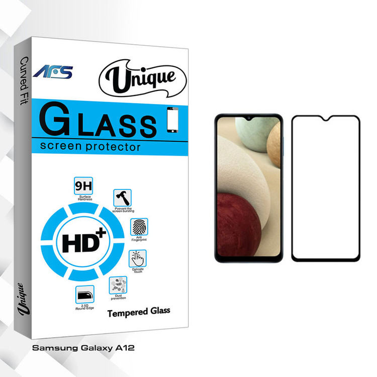 محافظ صفحه نمایش ای اف اس مدل Unique Glass مناسب برای گوشی موبایل سامسونگ Galaxy A12