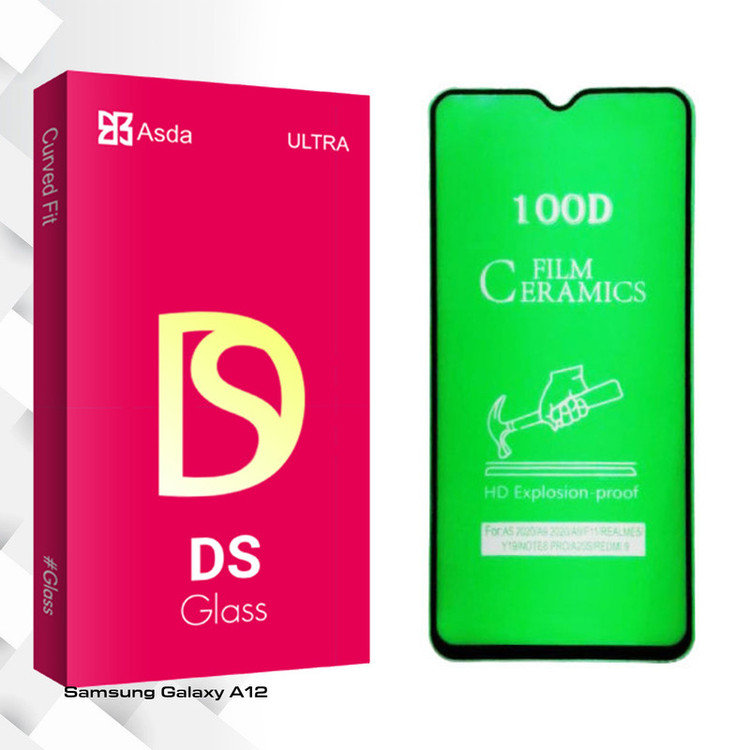 محافظ صفحه نمایش سرامیکی آسدا مدل DS glass مناسب برای گوشی موبایل سامسونگ Galaxy A12