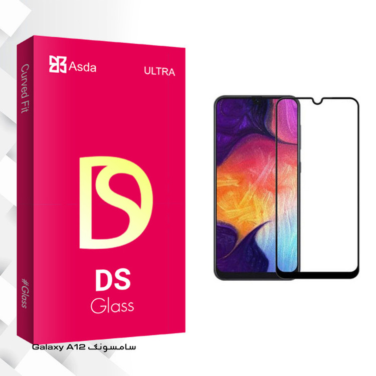 محافظ صفحه نمایش سرامیکی آسدا مدل DS glass مناسب برای گوشی موبایل سامسونگ Galaxy A12