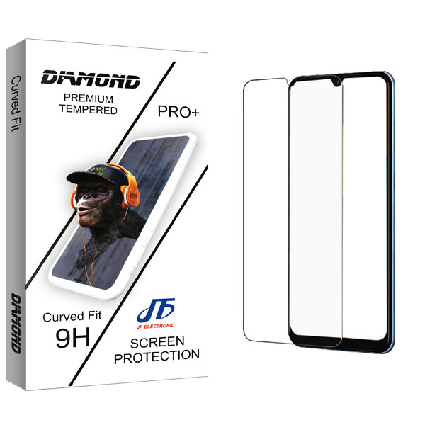 محافظ صفحه نمایش شیشه ای جی اف مدل Diamond Glass مناسب برای گوشی موبایل سامسونگ Galaxy A12 / A12 Nacho