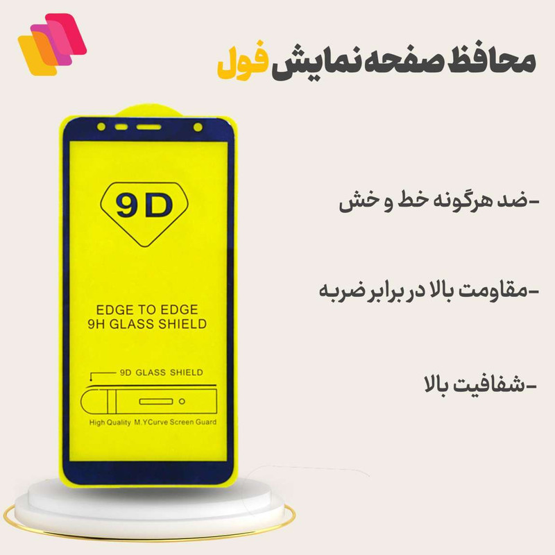 محافظ صفحه نمایش شهر گلس مدل FULPLUSSH مناسب برای گوشی موبایل سامسونگ Galaxy A12