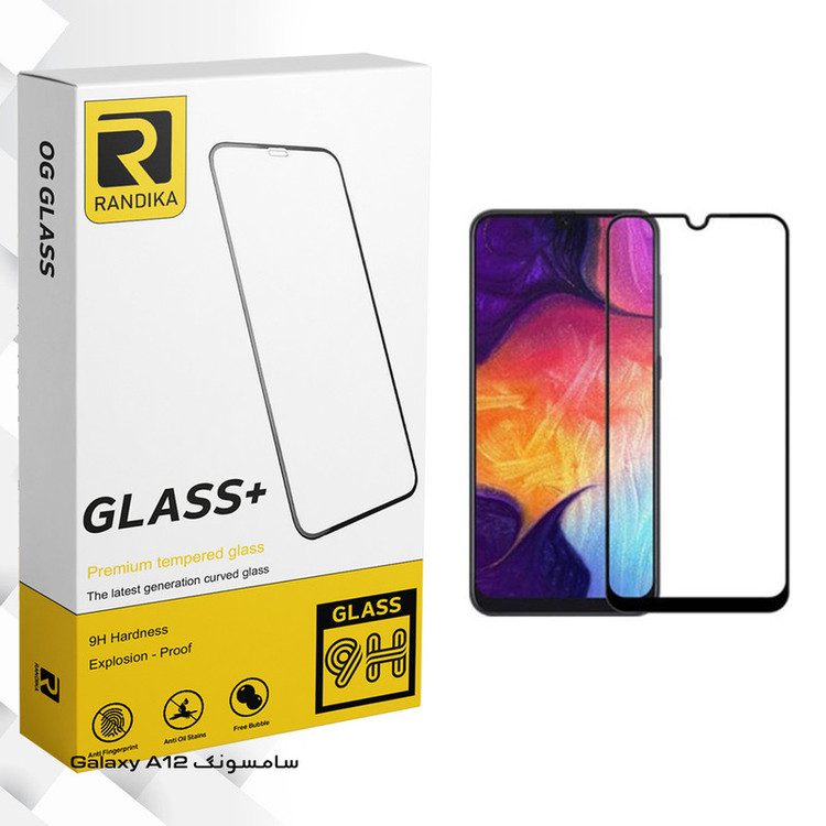 محافظ صفحه نمایش سرامیکی راندیکا مدل GLD مناسب برای گوشی موبایل سامسونگ Galaxy A12