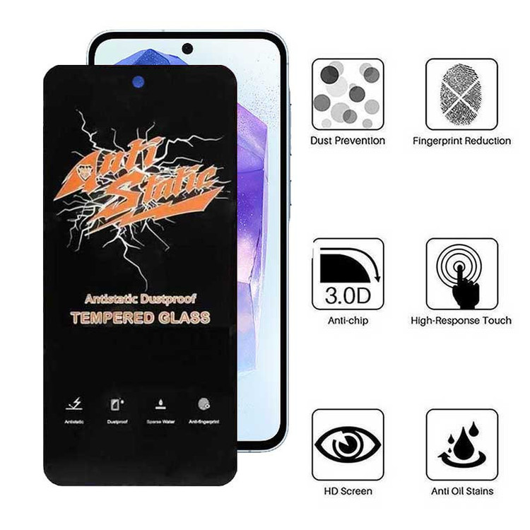 محافظ صفحه نمایش اپیکوی مدل AntiStatic DustProof مناسب برای گوشی موبایل سامسونگ Galaxy A55 / A35