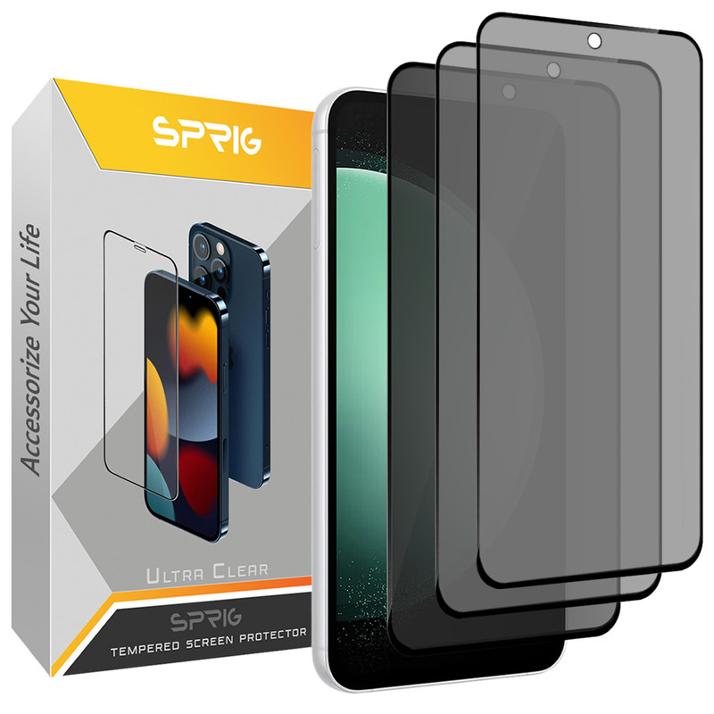 محافظ صفحه نمایش حریم شخصی اسپریگ مدل PVC_SPG3 مناسب برای گوشی موبایل سامسونگ Galaxy A35 / Galaxy A55 بسته سه عددی