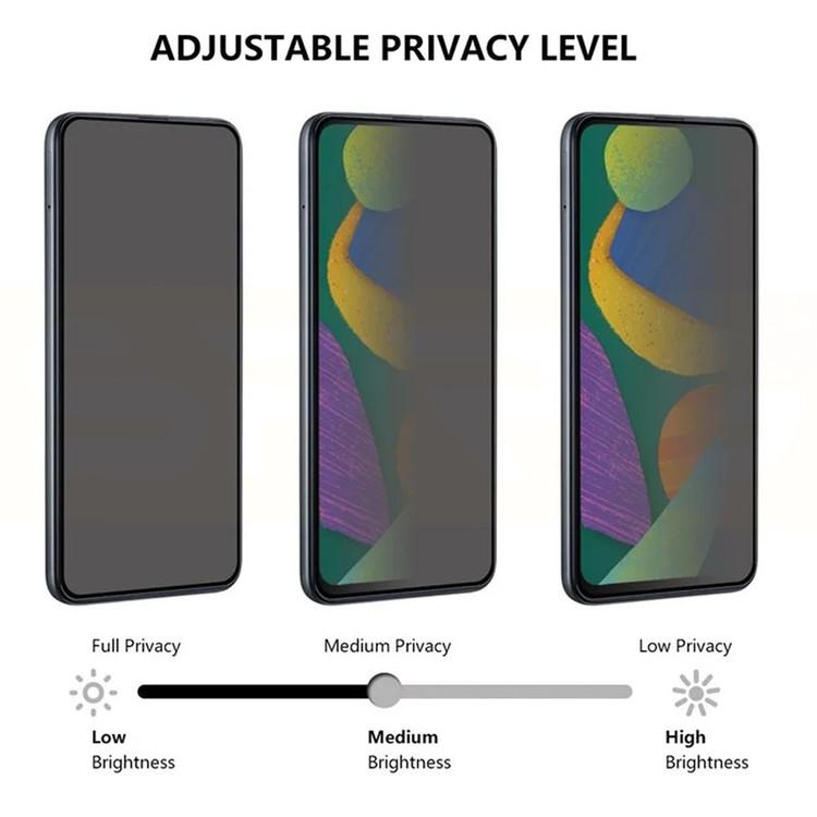 محافظ صفحه نمایش حریم شخصی اسپریگ مدل PVC_SPG3 مناسب برای گوشی موبایل سامسونگ Galaxy A35 / Galaxy A55 بسته سه عددی