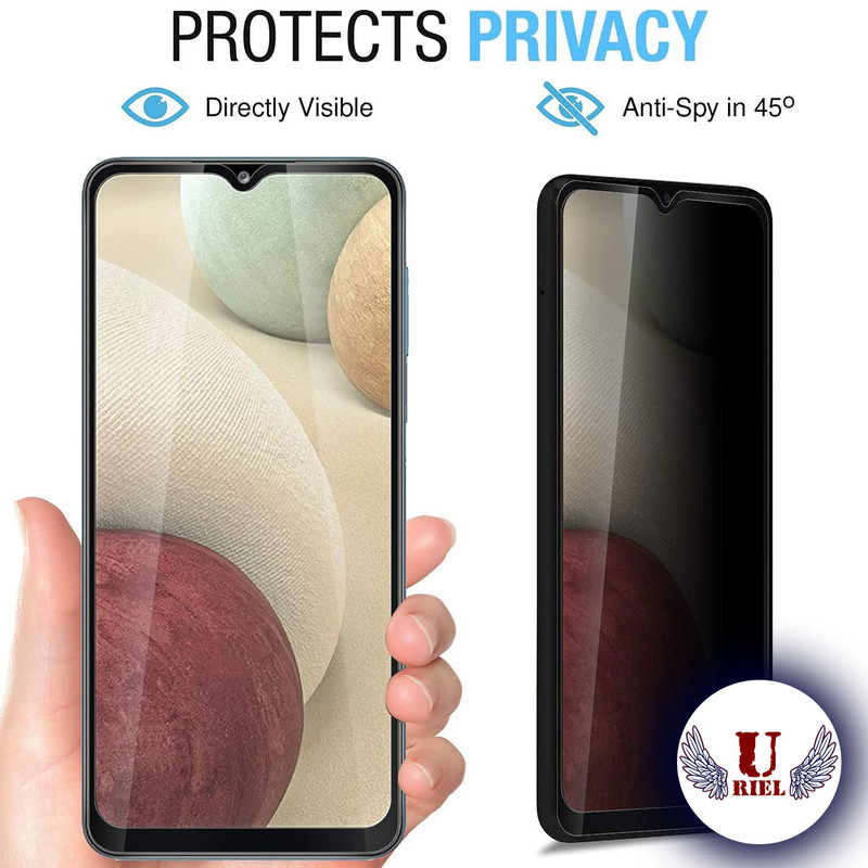 محافظ صفحه نمایش شیشه ای حریم شخصی یوریل مدل PRV مناسب برای گوشی موبایل سامسونگ Galaxy A35 / A55 / M35
