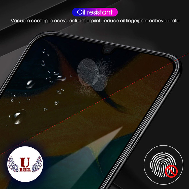 محافظ صفحه نمایش شیشه ای حریم شخصی یوریل مدل PRV مناسب برای گوشی موبایل سامسونگ Galaxy A35 / A55 / M35