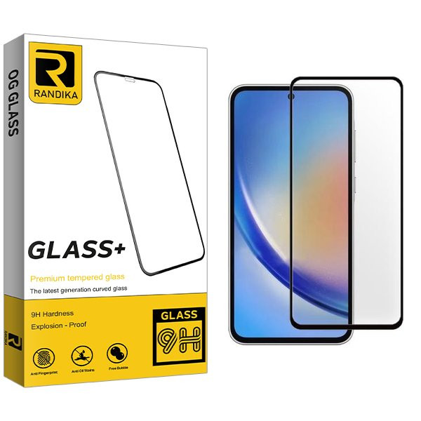 محافظ صفحه نمایش شیشه ای راندیکا مدل RK مناسب برای گوشی موبایل سامسونگ Galaxy A35