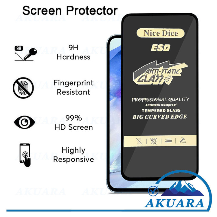 محافظ صفحه نمایش آنتی استاتیک آکوآرا مدل NC Antistatic AKU مناسب برای گوشی موبایل سامسونگ Galaxy A35