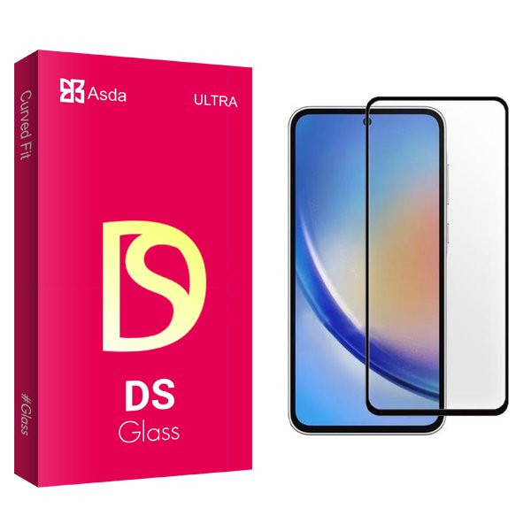 محافظ صفحه نمایش شیشه ای آسدا مدل DS مناسب برای گوشی موبایل سامسونگ Galaxy A35
